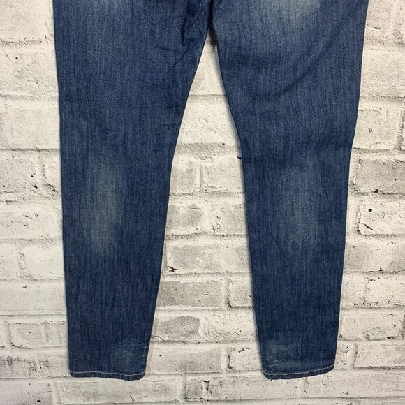 Miss 60 Junior Low Rise Embellished Medium Wash Y2K Jeans NWT - Picture 8 of 15